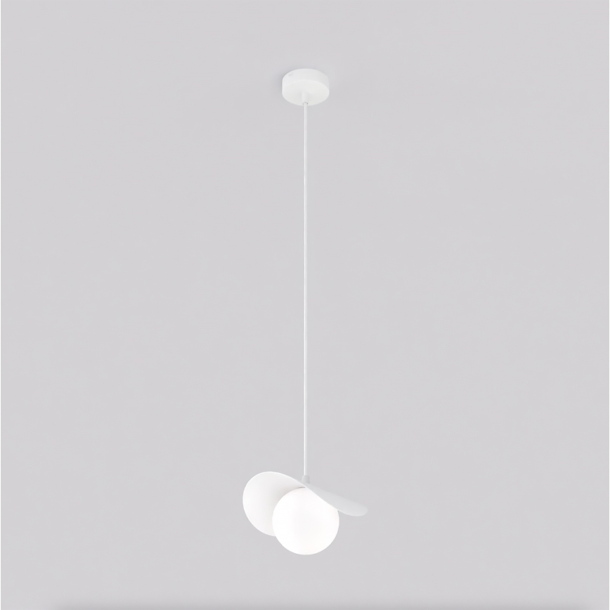 Riippuvalaisin vaijerilla RITUAL 1xG9/8W/230V valkoinen