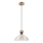Riippuvalaisin vaijerilla SINGLE 1xE27/60W/230V Ø 28 cm tammi