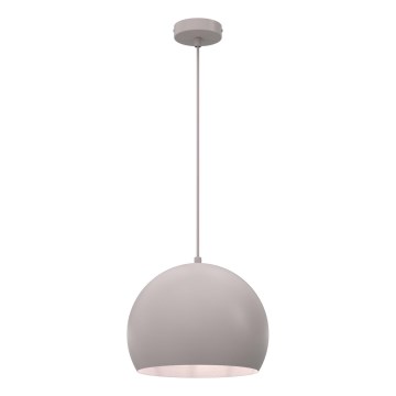 Riippuvalaisin vaijerilla SOOL 1xE27/15W/230V Ø 27 cm kermanvärinen