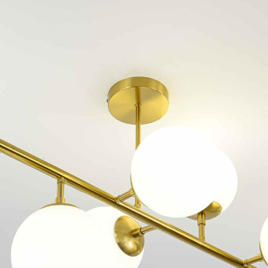 Riippuvalaisin varrella DORADO 8xE14/40W/230V, kultainen