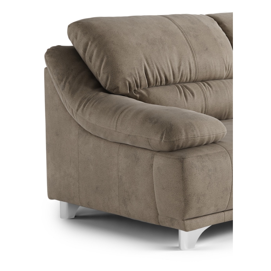 RIMINI kahden istuttava sohva ruskea