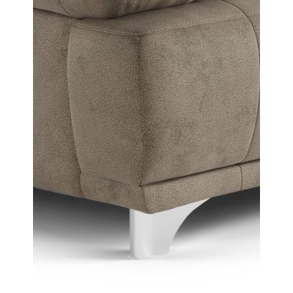 RIMINI kahden istuttava sohva ruskea