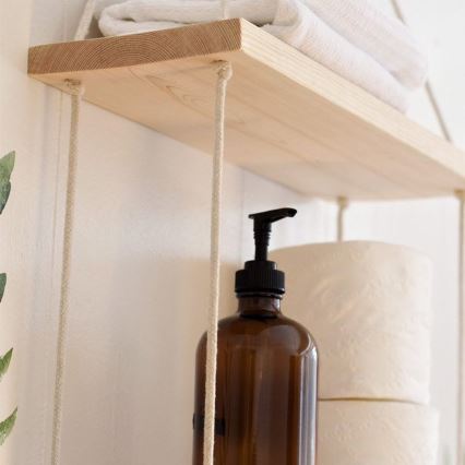 Ripustettava hylly RAF 40x40 cm kuusi