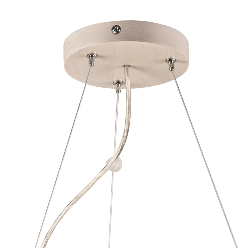 Kattovalaisin johdolla 3xE27/60W/230V ? 47 cm mänty