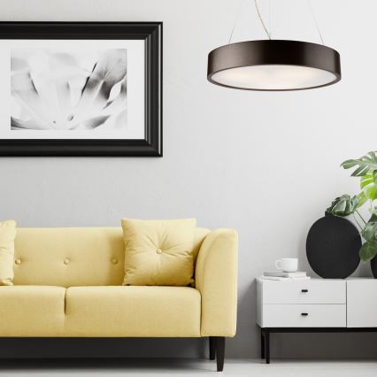 Kattovalaisin johdolla 3xE27/60W/230V ? 47 cm mänty