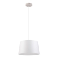 Ripustettava valaisin AIDA 1xE27/60W/230V halkaisija 35 cm tammi/valkoinen