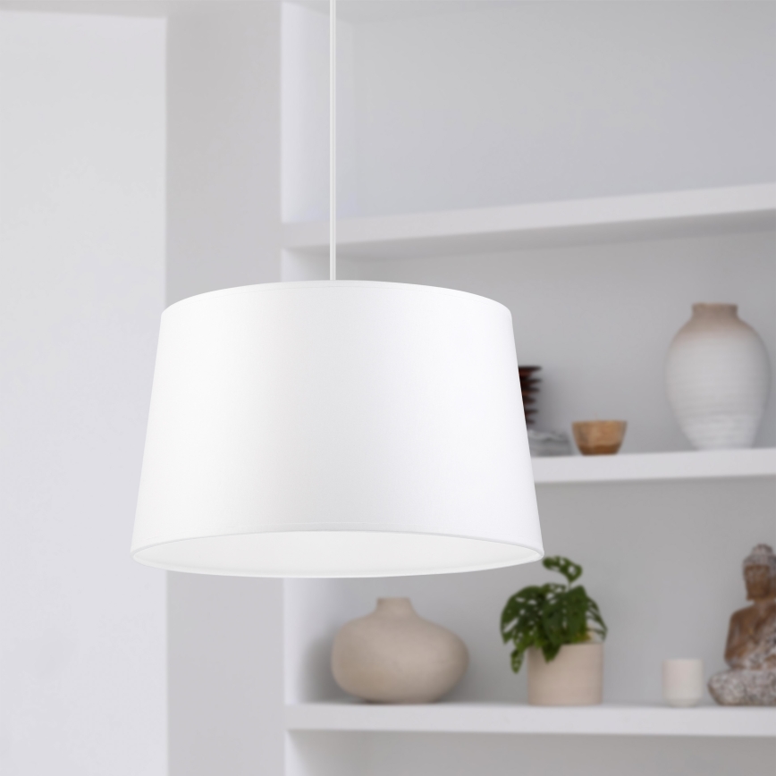 Ripustettava valaisin AIDA 1xE27/60W/230V halkaisija 35 cm tammi/valkoinen