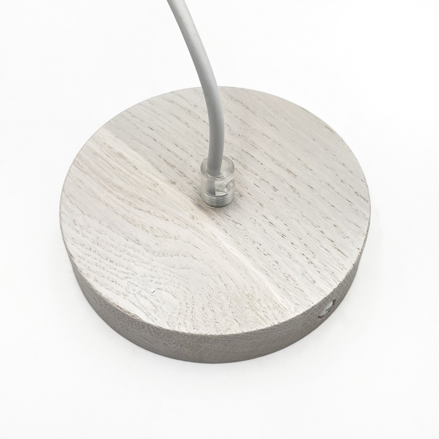 Ripustettava valaisin AIDA 1xE27/60W/230V halkaisija 35 cm tammi/valkoinen