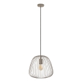 Ripustettava valaisin kaapelilla OVELLA 1xE27/15W/230V, halkaisija 36 cm, beige