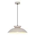 Ripustettava valaisin kaapelilla SUPERB 1xE27/40W/230V beige