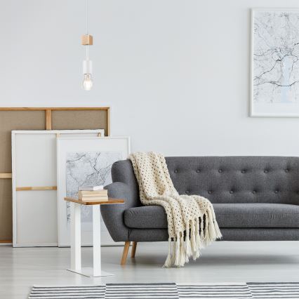 Riippuvalaisin ORAZIO johdolla 1xE27/60W/230V pyökki