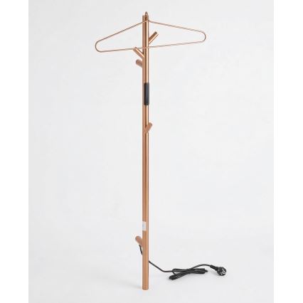 Ripustin sähköiselle pyyhekuivaimelle 45 x 12,2 cm, kuparinvärinen