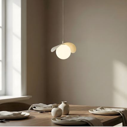 RITUAL-riippuvalaisin kaapelilla 1xG9/8W/230V, beige