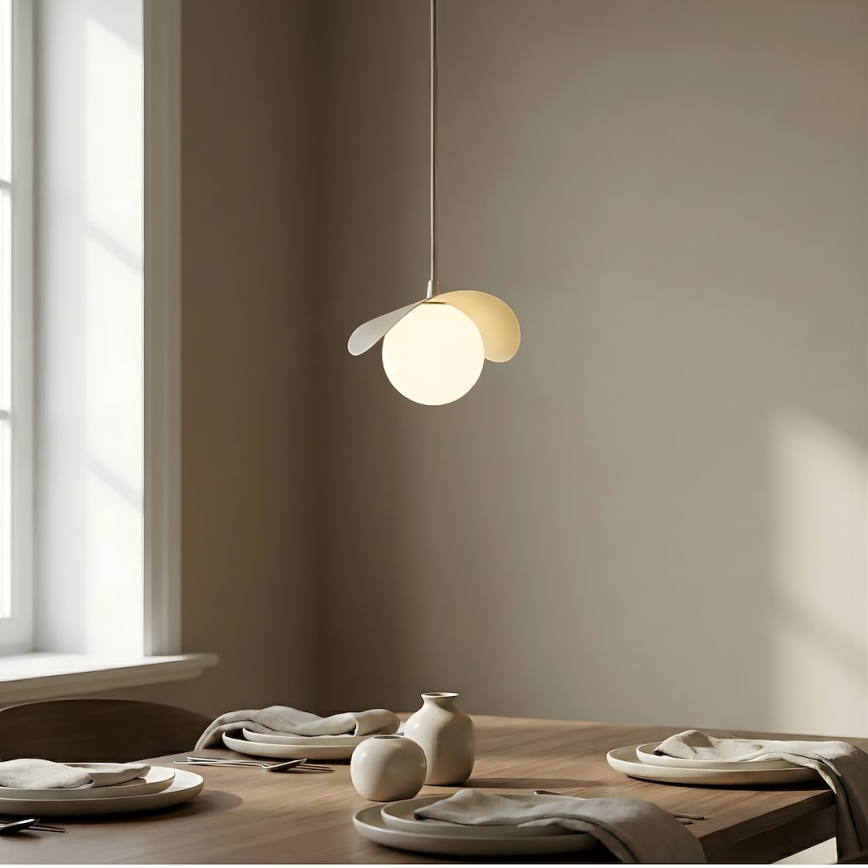 RITUAL-riippuvalaisin kaapelilla 1xG9/8W/230V, beige