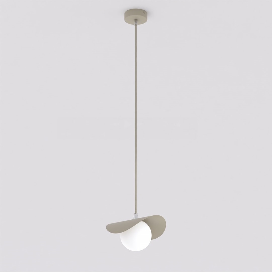 RITUAL-riippuvalaisin kaapelilla 1xG9/8W/230V, beige