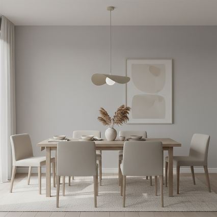 RITUAL riippuvalaisin vaijerilla 1xG9/8W/230V beige