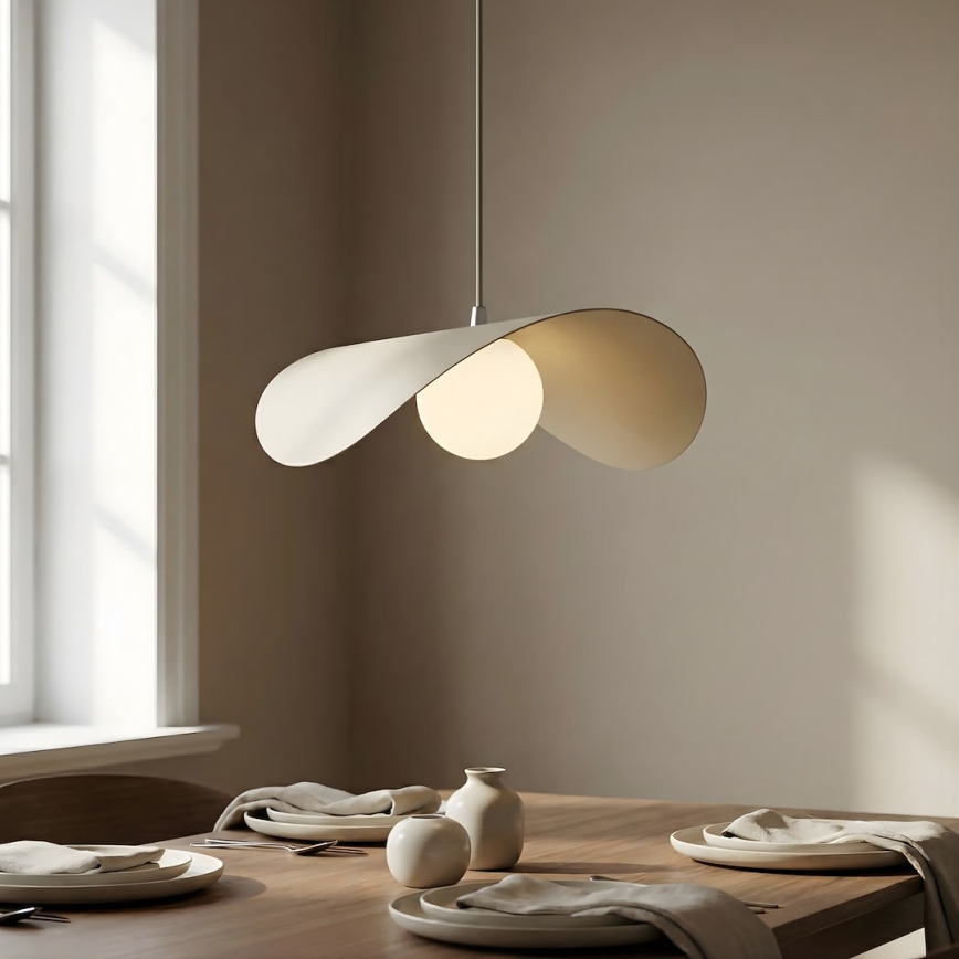 RITUAL riippuvalaisin vaijerilla 1xG9/8W/230V beige