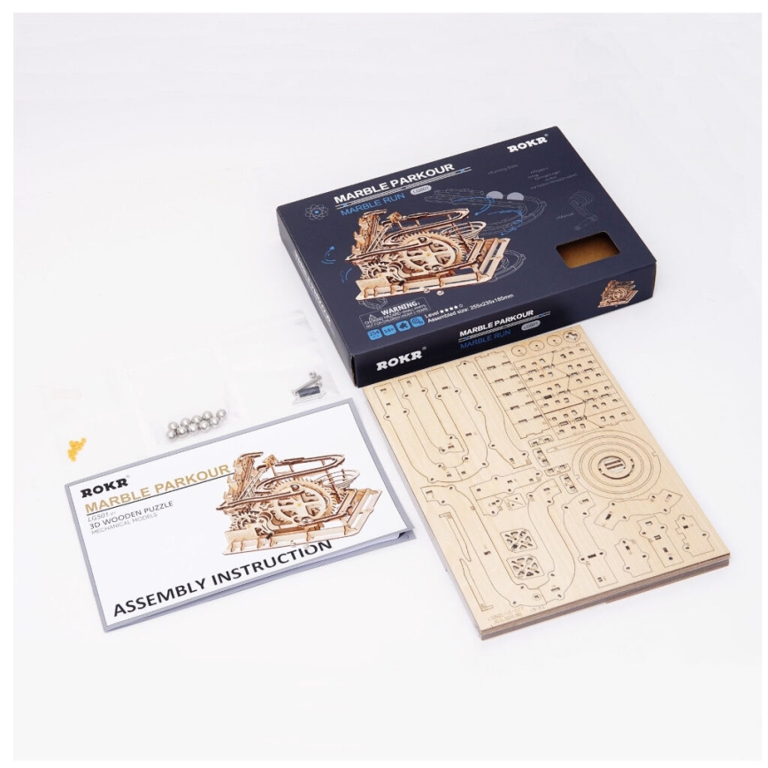 RoboTime - 3D marmorirata palapeli Kierre