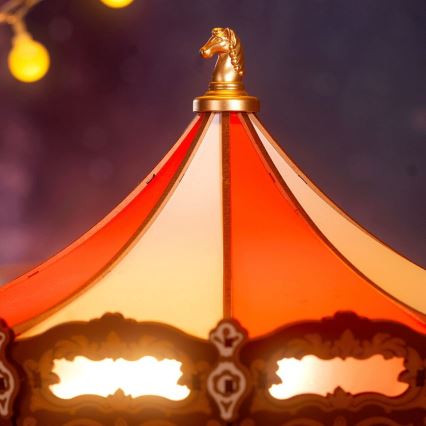 RoboTime - 3D-palapeli soitinlaatikkoon Klassinen karuselli 5V