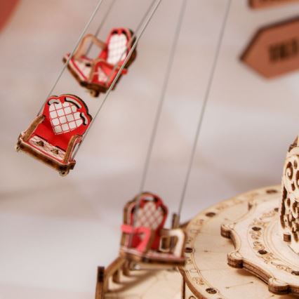 RoboTime - 3D Soittoradia palapeli Ketju karuselli 3xAAA