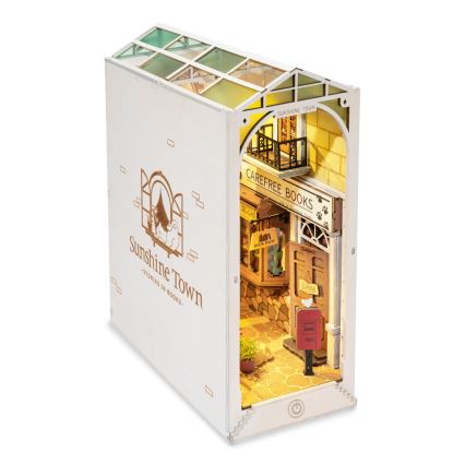 RoboTime - LED Kirjapidike Aurinkoinen kaupunki 2xAAA