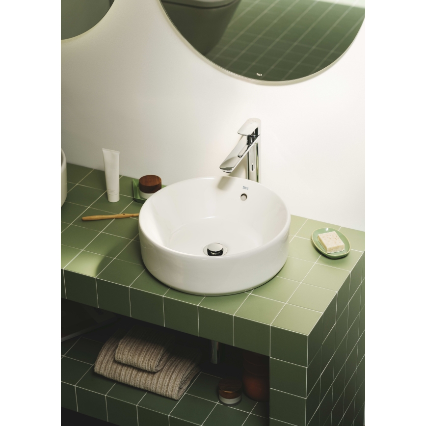 Roca A3270MJ000 - GAP-tasolle asennettava pesuallas, halkaisija 39 cm, keramiikka/valkoinen