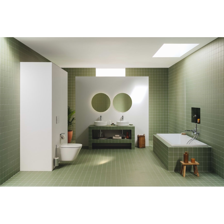 Roca A3270MJ000 - GAP-tasolle asennettava pesuallas, halkaisija 39 cm, keramiikka/valkoinen