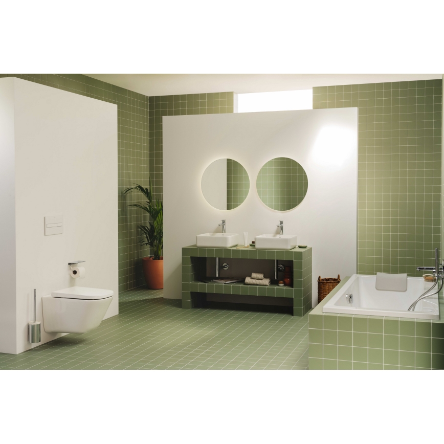 Roca A3270ML000 - Upotasoittainen pesuallas GAP 39x37 cm keramiikka/valkoinen