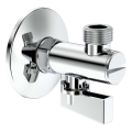 Roca A525168200 - AQUA-kulmaventtiili, kiiltävä kromi