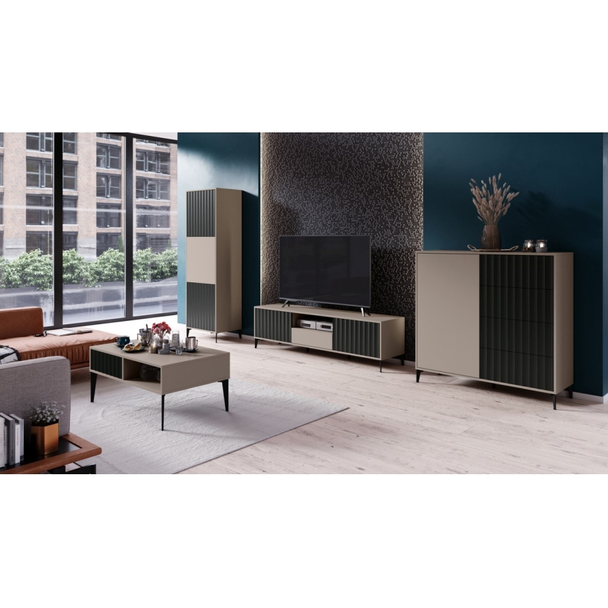 Kaappi RONJA taupe/musta