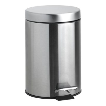 Roska-astia 20x28 cm, ruostumaton teräs/hopea