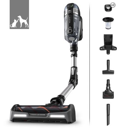 Rowenta - Sauvaimuri 3-in-1 X-FORCE ANIMAL AUTO 480W/32,4V musta 2000 mAh