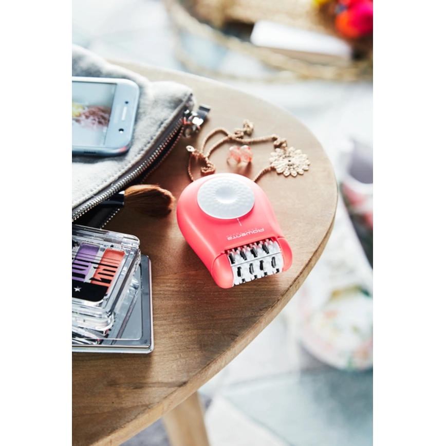 Rowenta - Epilaattori EASY TOUCH 230V vaaleanpunainen