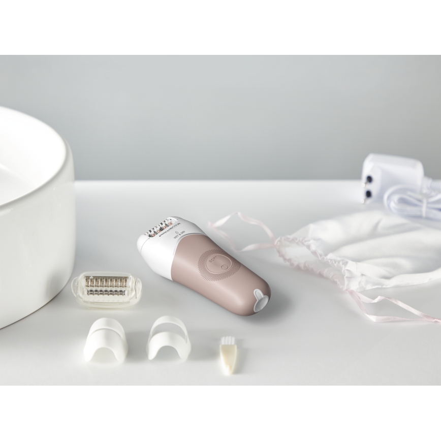 Rowenta - Epilaattori WET&DRY 4,5W/5V 600 mAh beige/kultainen