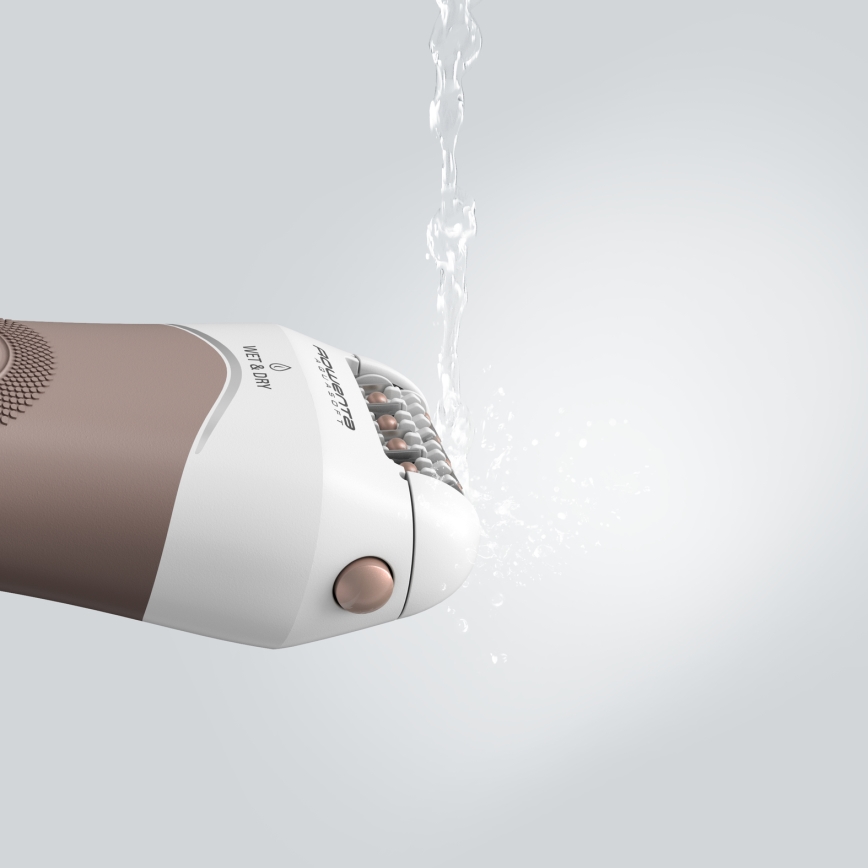 Rowenta - Epilaattori WET&DRY 4,5W/5V 600 mAh beige/kultainen