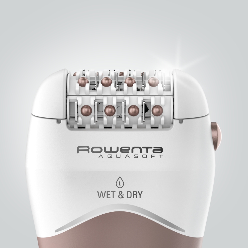 Rowenta - Epilaattori WET&DRY 4,5W/5V 600 mAh beige/kultainen