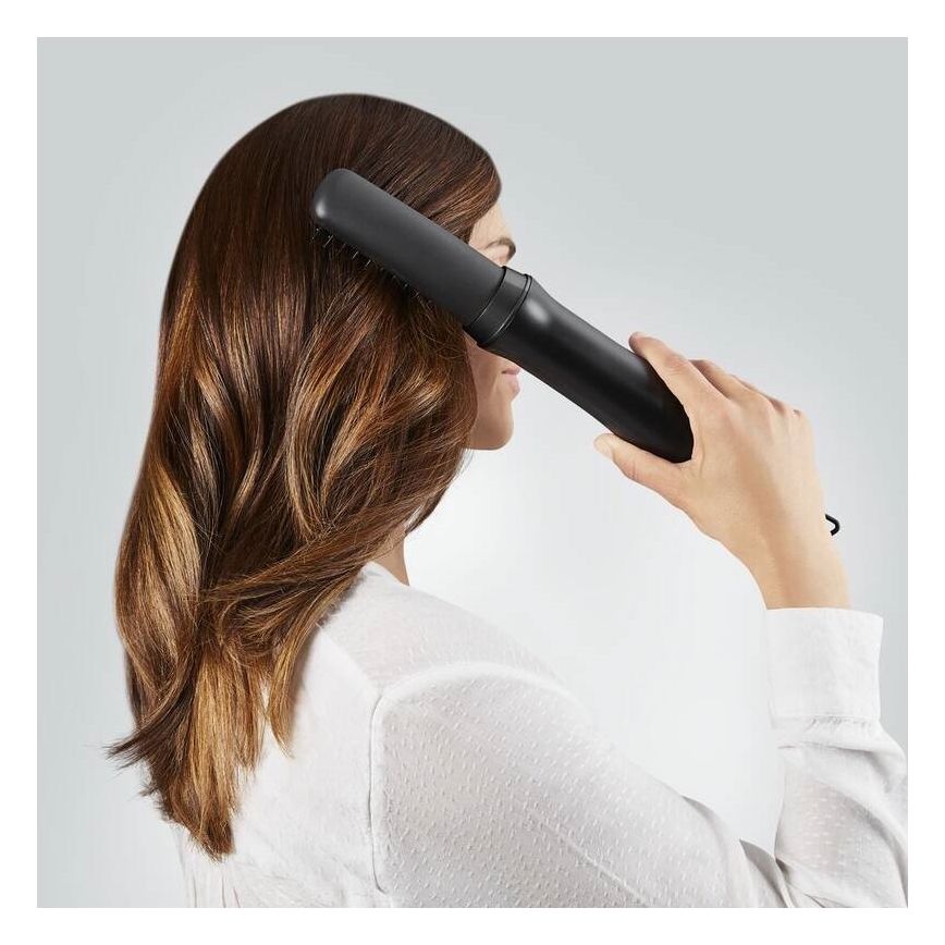 Rowenta - Kuumailmakiharas EXPRESS STYLE 800W/230V musta/kulta