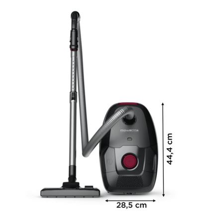 Rowenta - Pussillinen imuri GREEN FORCE MAX ECO TOTAL CLASSIC 900W/230V musta