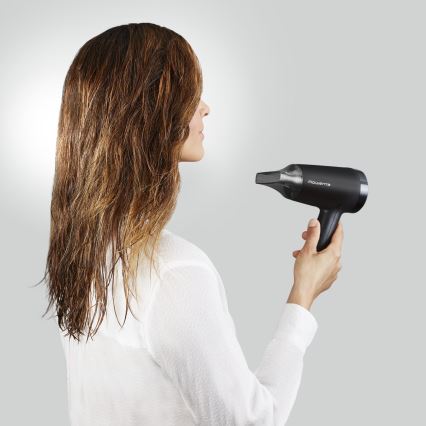 Rowenta - Hairdryer EXPRESS STYLE 1600W/230V musta