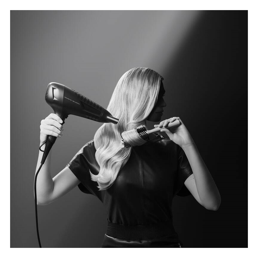 Rowenta - Hairdryer KARL LAGERFELD STUDIO DRY 2100W/230V musta