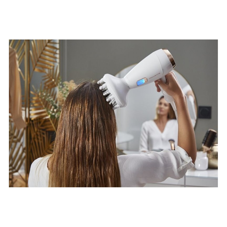 Rowenta - Hiustenkuivain ULTIMATE EXPERIENCE 2200W/230V valkoinen