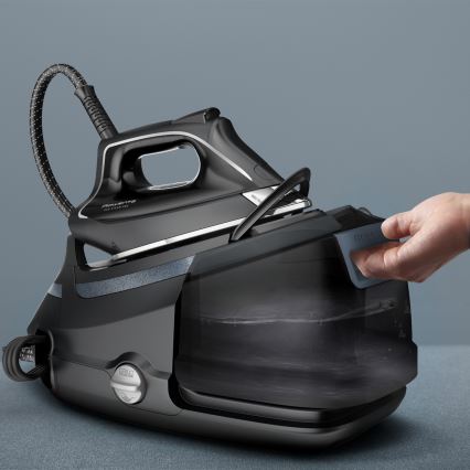 Rowenta - Höyrysilitysasema ECO STEAM 2800W/230V musta