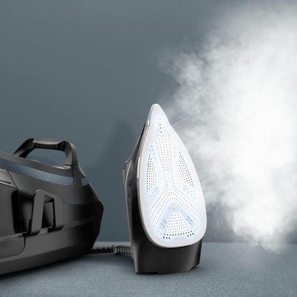 Rowenta - Höyrysilitysasema ECO STEAM 2800W/230V musta