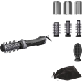 Rowenta - Kuuma-ilmaharja BRUSH ACTIV 1000W/230V musta