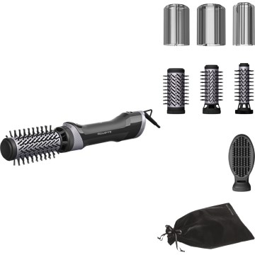Rowenta - Kuuma-ilmaharja BRUSH ACTIV 1000W/230V musta