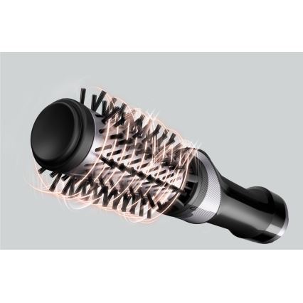 Rowenta - Kuuma-ilmaharja BRUSH ACTIV 1000W/230V musta