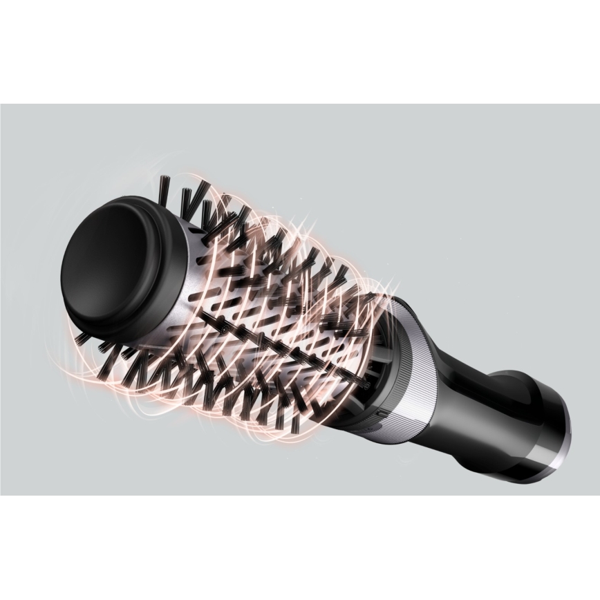 Rowenta - Kuuma-ilmaharja BRUSH ACTIV 1000W/230V musta