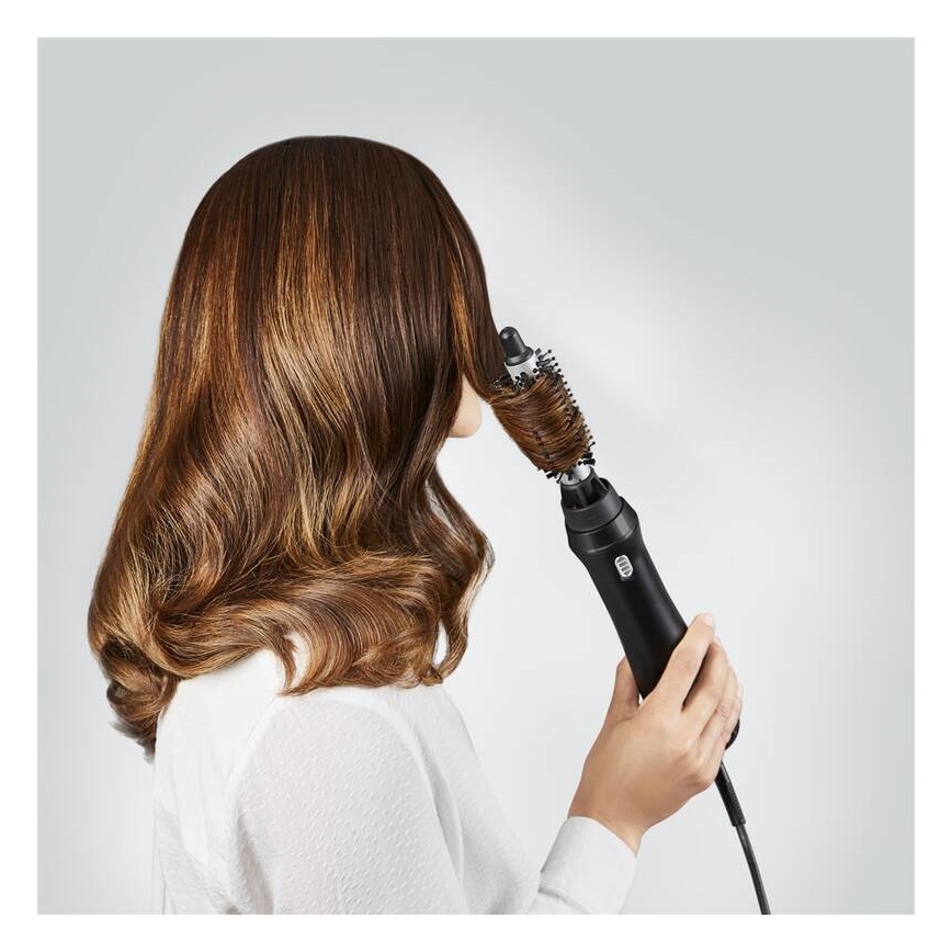 Rowenta - Kuuma-ilmaharja EXPRESS STYLE 900W/230V musta/hopea