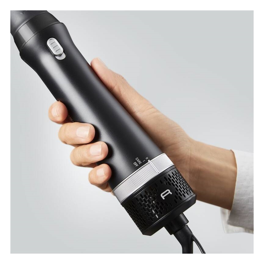 Rowenta - Kuuma-ilmaharja EXPRESS STYLE 900W/230V musta/hopea