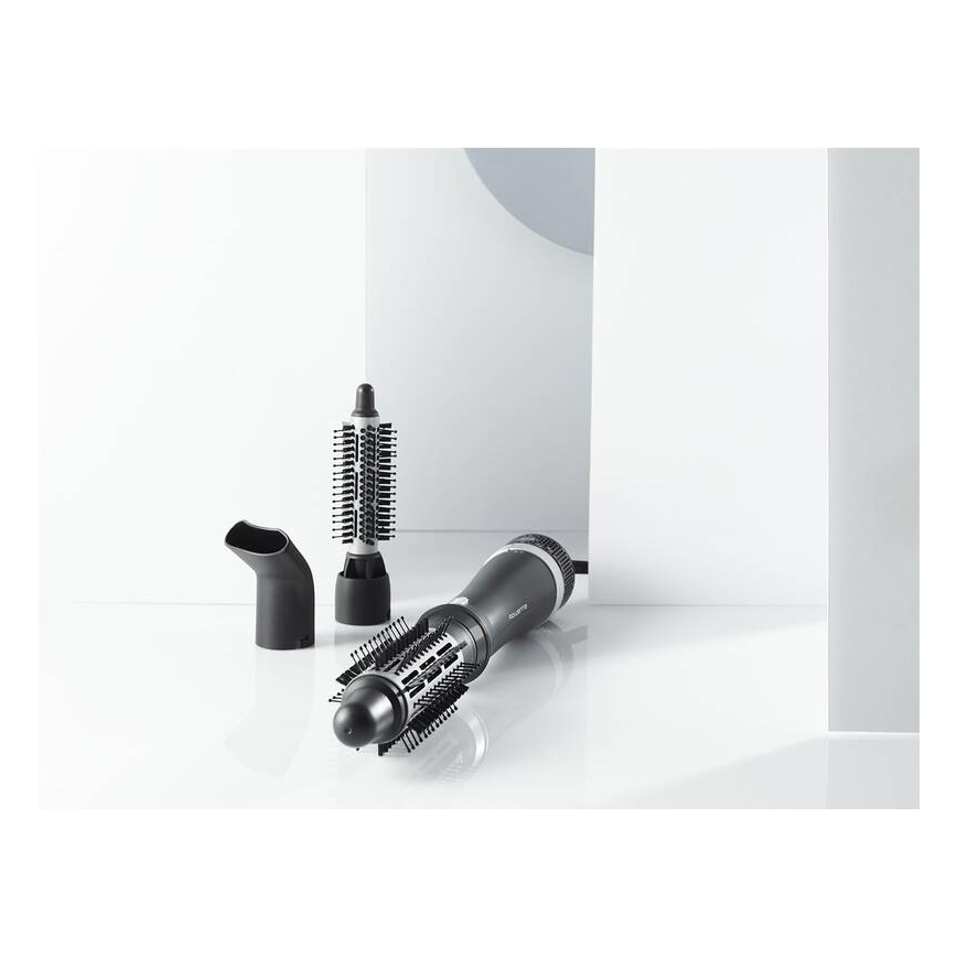 Rowenta - Kuuma-ilmaharja EXPRESS STYLE 900W/230V musta/hopea